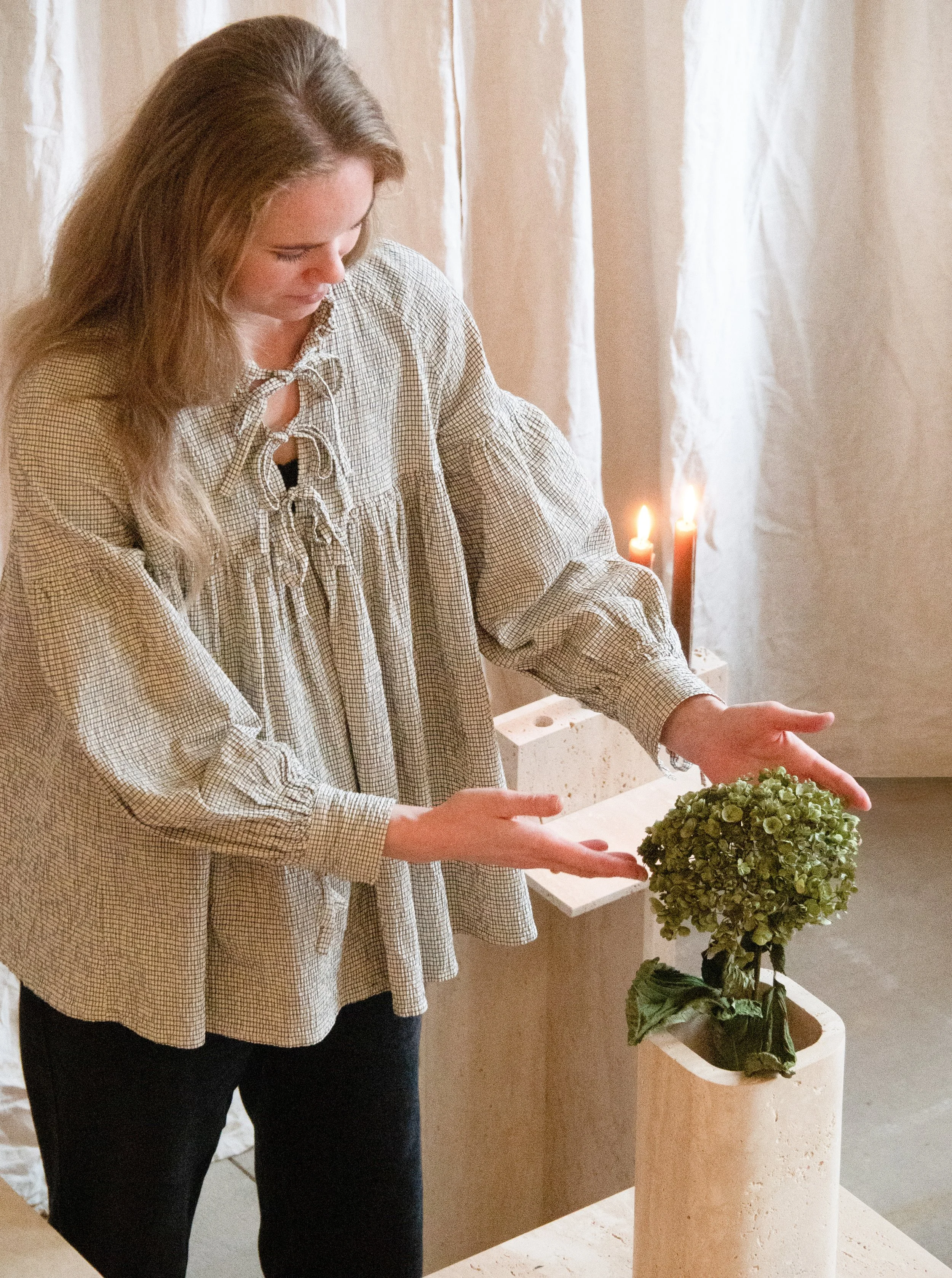 WABI SABI NORDIC: “Slowness” is expressed in our design through the use of timeless natural stones and craftsmanship.